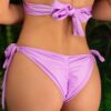 Lila merevítős push up bikini felsőrész - Image 6